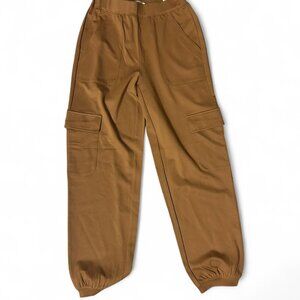 Max Studio XS Brown Cargo Joggers